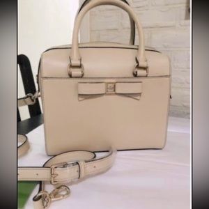 ♠️ Kate Spade Beige/Tan/Neutral Holly Street Ashton Satchel ♠️